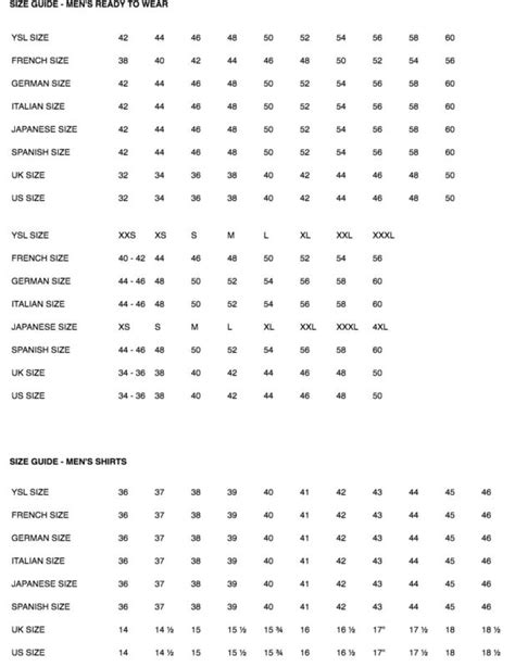 ysl jeans size guide|saint laurent jeans men's.